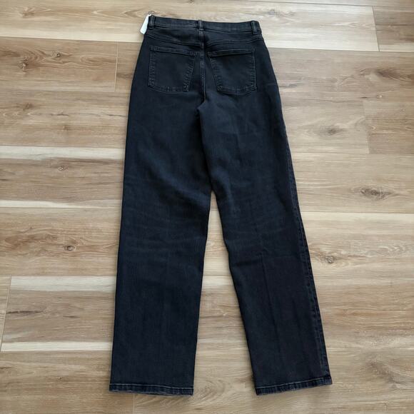 SPANXshape Authentic 360 90s Straight Leg Ankle Jeans Black S Tall - Picture 9 of 13